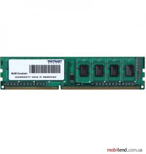 PATRIOT 4 GB DDR3 1600 MHz (PSD34G160081)