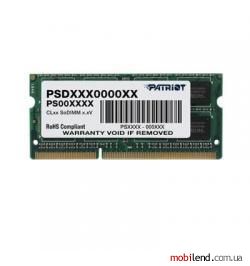 PATRIOT 4 GB SO-DIMM DDR3 1600 MHz (PSD34G1600L81S)