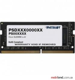 PATRIOT 4 GB SO-DIMM DDR4 2666 MHz (PSD44G266682S)