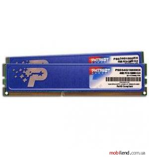 PATRIOT 8 GB (2x4GB) DDR3 1333 MHz (PSD38G1333KH)