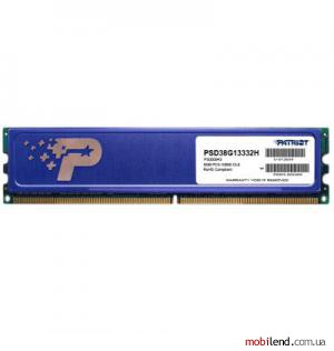 PATRIOT 8 GB DDR3 1333 MHz (PSD38G13332H)