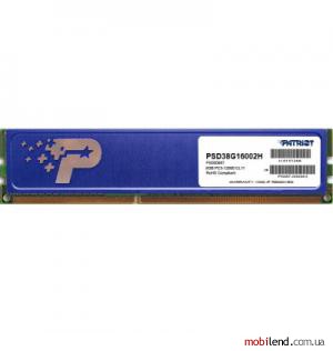 PATRIOT 8 GB DDR3 1600 MHz (PSD38G16002H)