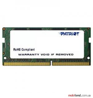 PATRIOT 8 GB SO-DIMM DDR4 2133 MHz (PSD48G21332S)