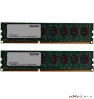 Patriot Signature 2x1GB KIT DDR3 PC3-10600 (PSD32G1333K)
