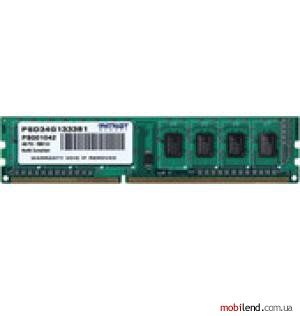 Patriot Signature 4GB DDR3 PC3-10600 (PSD34G133381)