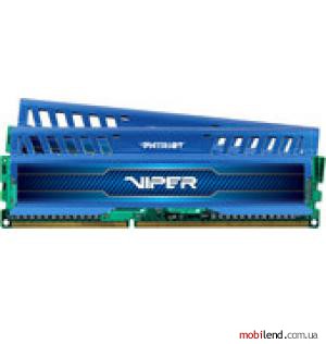 Patriot Viper 3 Sapphire Blue 4GB DDR3 PC3-12800 (PV34G160C9BL)