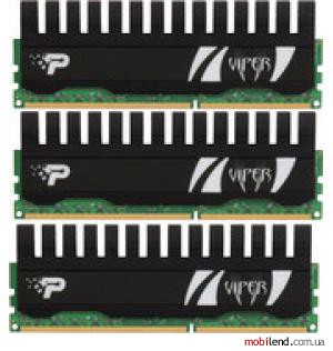 Patriot Viper II 3x2GB KIT DDR3 PC3-14400 (PV236G1800LLKB)