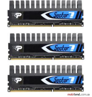 Patriot Viper II Sector 7 3x2GB KIT DDR3 PC3-12800 (PV736G1600LLK)