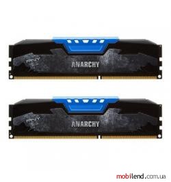 PNY 16 GB (2x8GB) DDR3 1866 MHz Anarchy (MD16GK2D3186610AB)