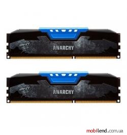 PNY 16 GB (2x8GB) DDR4 2400 MHz Anarchy (MD16GK2D4240015AB)