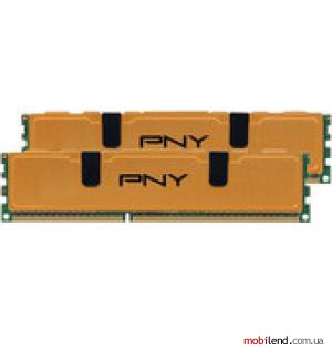 PNY 2x2GB KIT DDR3 PC3-10666 (MD4096KD3-1333)