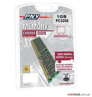 PNY Dimm DDR 400MHz 1GB