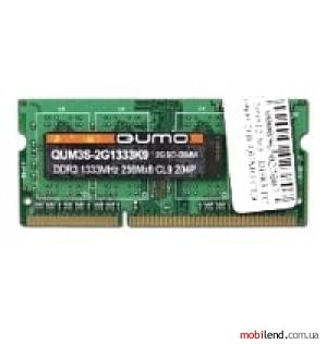 Qumo DDR3 1333 SO-DIMM 8Gb