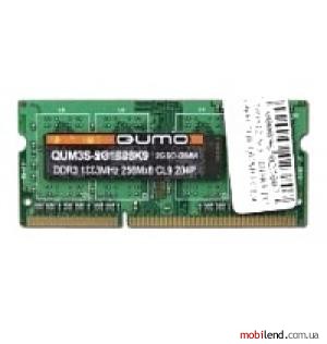 Qumo DDR3 1600 SO-DIMM 2Gb