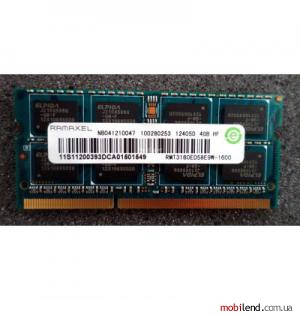 Ramaxel 4 GB SO-DIMM DDR3 1600 MHz (RMT3160ED58E9W)