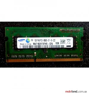 Samsung 1 GB SO-DIMM DDR3 1066 MHz (M471B2873FHS-CF8)