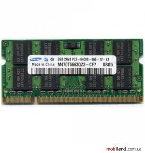 Samsung 2 GB SO-DIMM DDR2 800 MHz (M470T5663QZ3-CF7)
