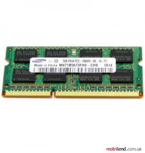 Samsung 2 GB SO-DIMM DDR3 1333 MHz (M471B5673FH0-CH9)