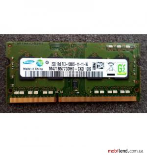 Samsung 2 GB SO-DIMM DDR3 1600 MHz (M471B5773DH0-CK0)