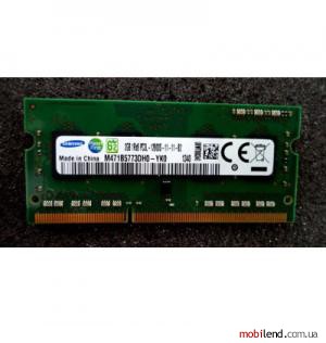 Samsung 2 GB SO-DIMM DDR3 1600 MHz (M471B5773DH0-YK)