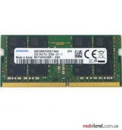 Samsung 32 GB SO-DIMM DDR4 3200 MHz (M471A4G43AB1-CWE)