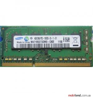 Samsung 4 GB SO-DIMM DDR3 1333 MHz (M471B5273DM0-CK0)