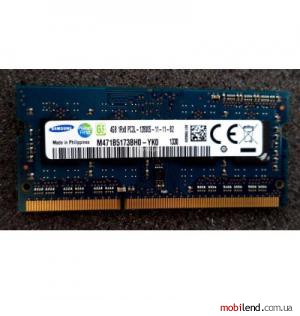 Samsung 4 GB SO-DIMM DDR3 1600 MHz (M471B5173BH0-YK0)