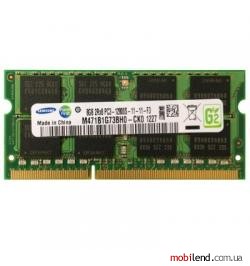 Samsung 8 GB SO-DIMM DDR3 1600 MHz (M471B1G73BH0-CK0)