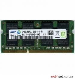 Samsung 8 GB SO-DIMM DDR3 1600 MHz (M471B1G73BH0-YK0)
