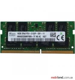 SK hynix 16 GB SO-DIMM DDR4 2133 MHz (HMA82GS6MFR8N-TF)