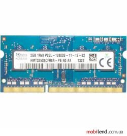 SK hynix 2 GB SO-DIMM DDR3 1600 MHz (HMT325S6CFR8A-PB)