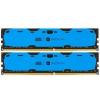 GOODRAM 16 GB (2x8GB) DDR4 2400 MHz Iridium Blue (IR-B2400D464L15S/16GDC)