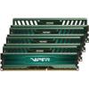 Patriot Viper 3 Jungle Green 4x8GB KIT DDR3 PC3-12800 (PV332G160C0QKGN)