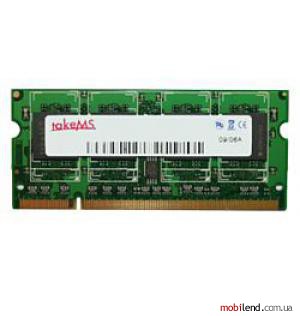 TakeMS DDR2 667 SO-DIMM 512Mb