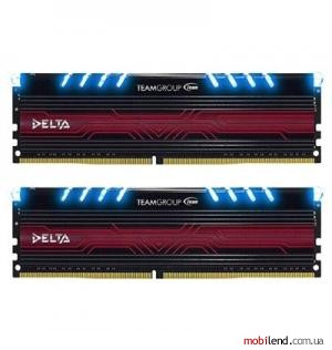 TEAM 16 GB (2x8GB) DDR4 2400 MHz Delta (TDTBD416G2400HC15ADC01)