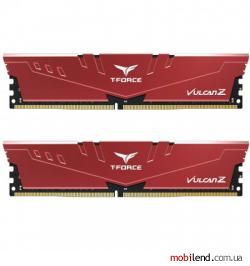 TEAM 16 GB (2x8GB) DDR4 3000 MHz Vulcan Z Red (TLZRD416G3000HC16CDC01)
