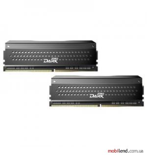 TEAM 16 GB (2x8GB) DDR4 3200 MHz Dark Pro Black/Gray (TDPGD416G3200HC14ADC01)