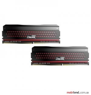 TEAM 16 GB (2x8GB) DDR4 3200 MHz Dark Pro Black/Red (TDPRD416G3200HC16ADC01)