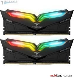 TEAM 16 GB (2x8GB) DDR4 3600 MHz NIGHT HAWK RGB (TF1D416G3600HC18EDC01)