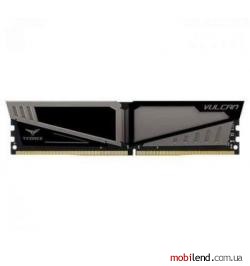 TEAM 8 GB DDR4 2400 MHz T-Force Vulcan Gray (TLGD48G2400HC1601)