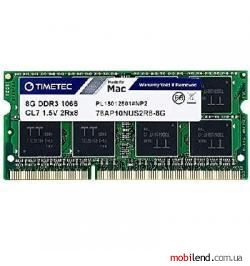 Timetec 8 GB SO-DIMM DDR3 1066 MHz Memory for Mac (78AP10NUS2R8-8G)