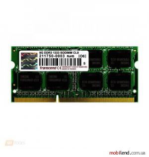 Transcend 8 GB DDR3 1333 MHz (TS1GSK64V3H)