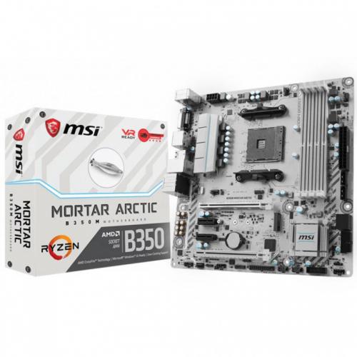 MSI B350M MORTAR ARCTIC