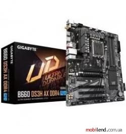 GIGABYTE B660 DS3H AX DDR4