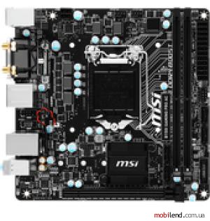 MSI B150I GAMING PRO AC