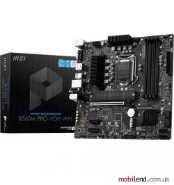 MSI B560M PRO-VDH WIFI