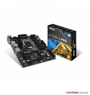 MSI H170M-A PRO