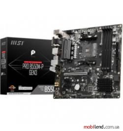 MSI PRO B550M-P GEN3