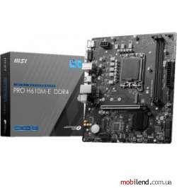MSI PRO H610M-E DDR4 (911-7D48-012)