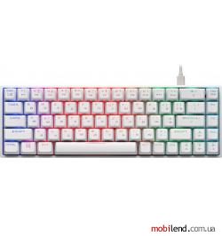2E KG370 RGB Gateron Brown Switch White (2E-KG370UWT-BR)